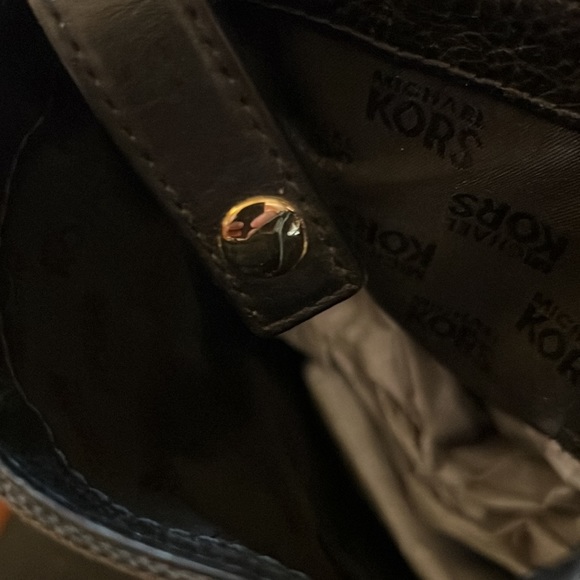 Michael Kors Large Black Canvas Tote - Picture 7 of 9